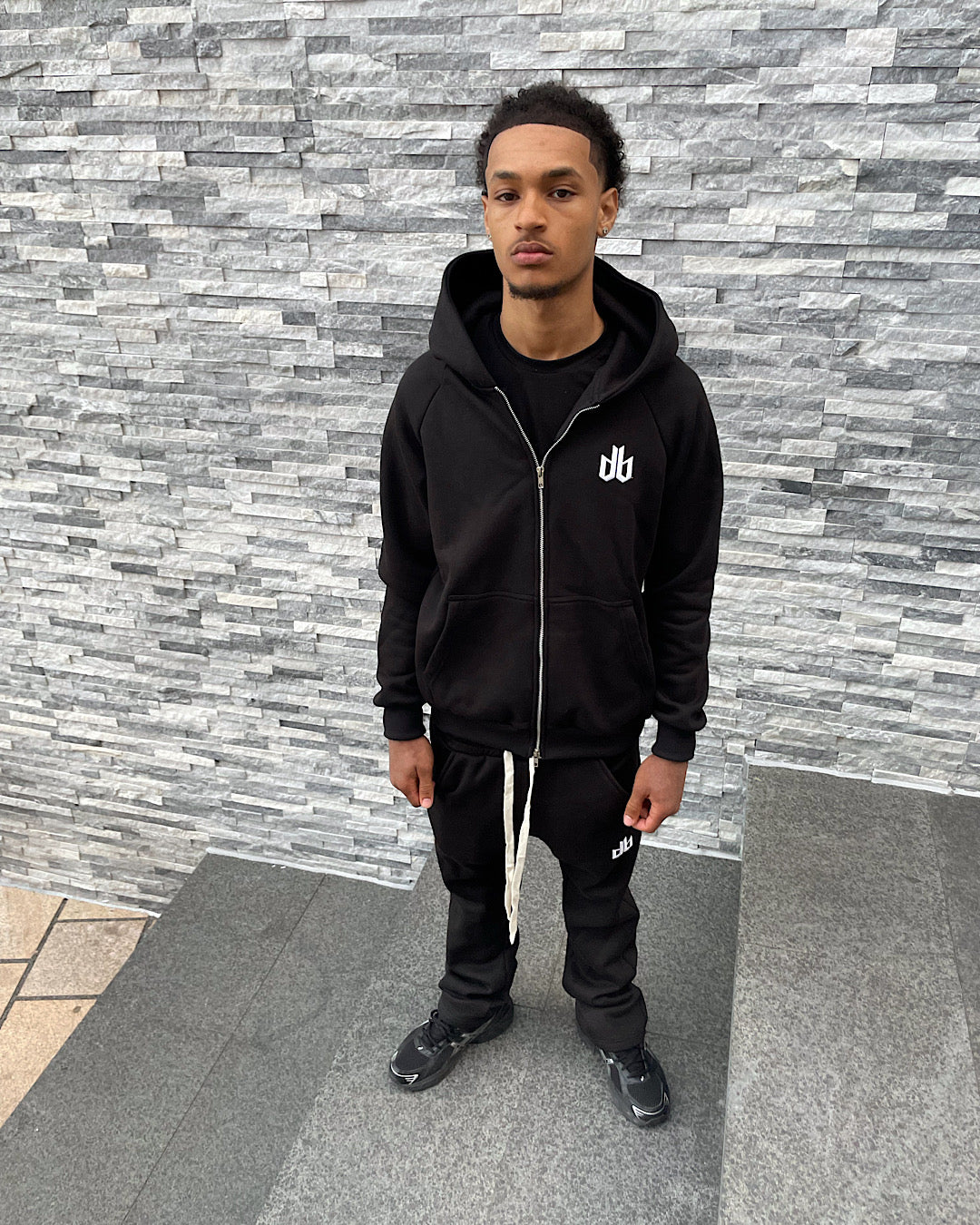 DB Basics Hoodie B&W
