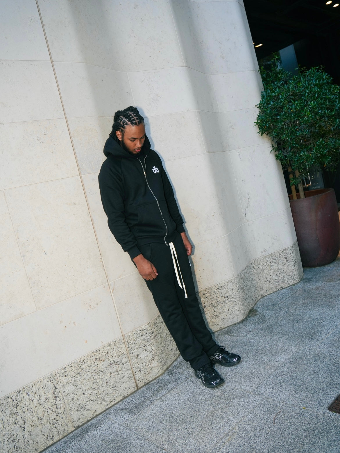 DB Basics Hoodie B&W