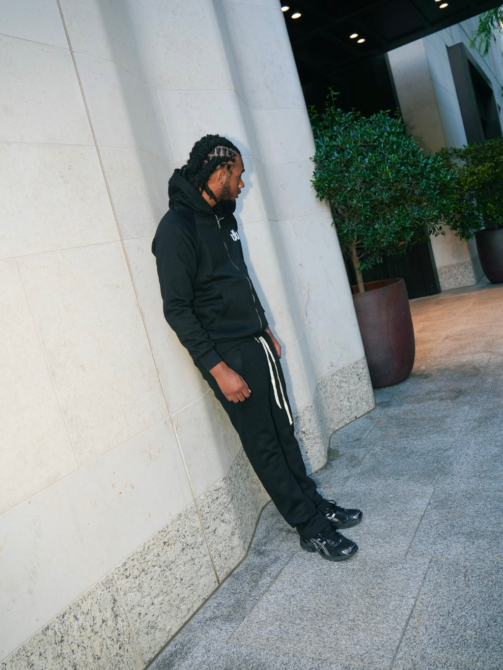 DB Basics Hoodie B&W
