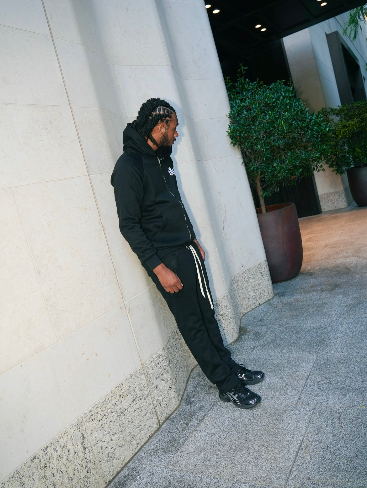 DB Basics Hoodie B&W