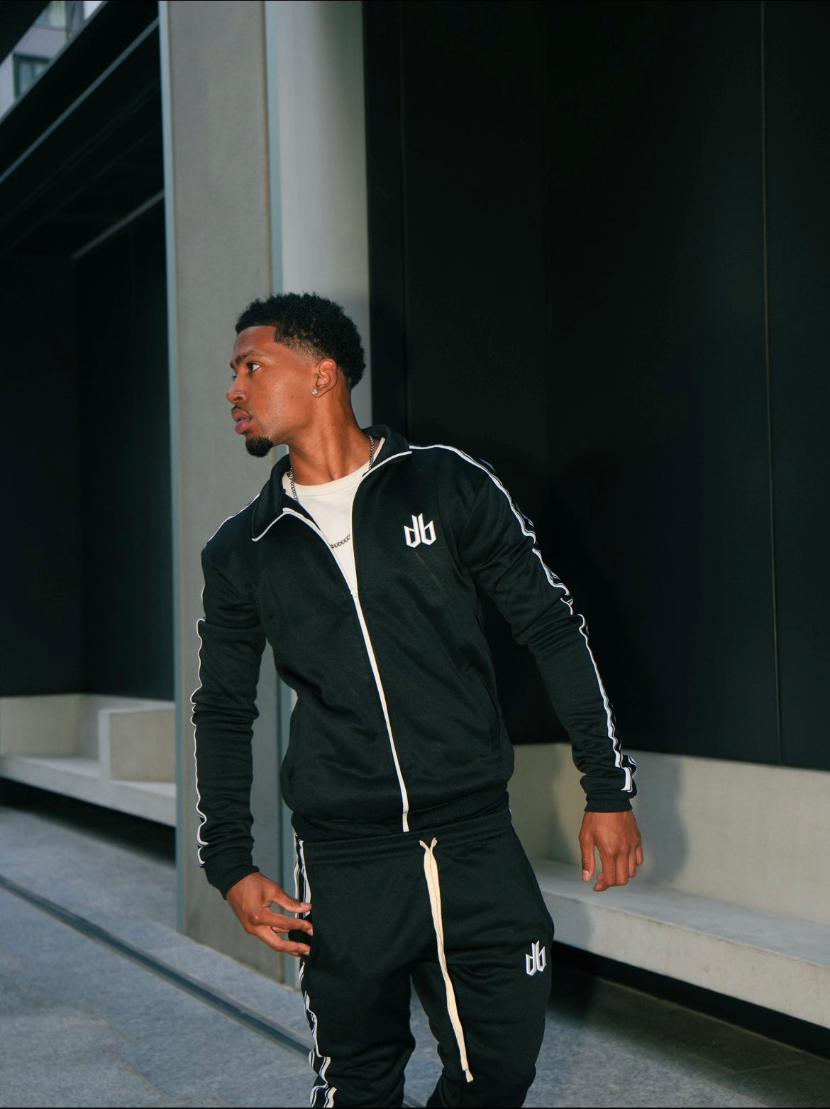 Black DB ICON Trackset Top