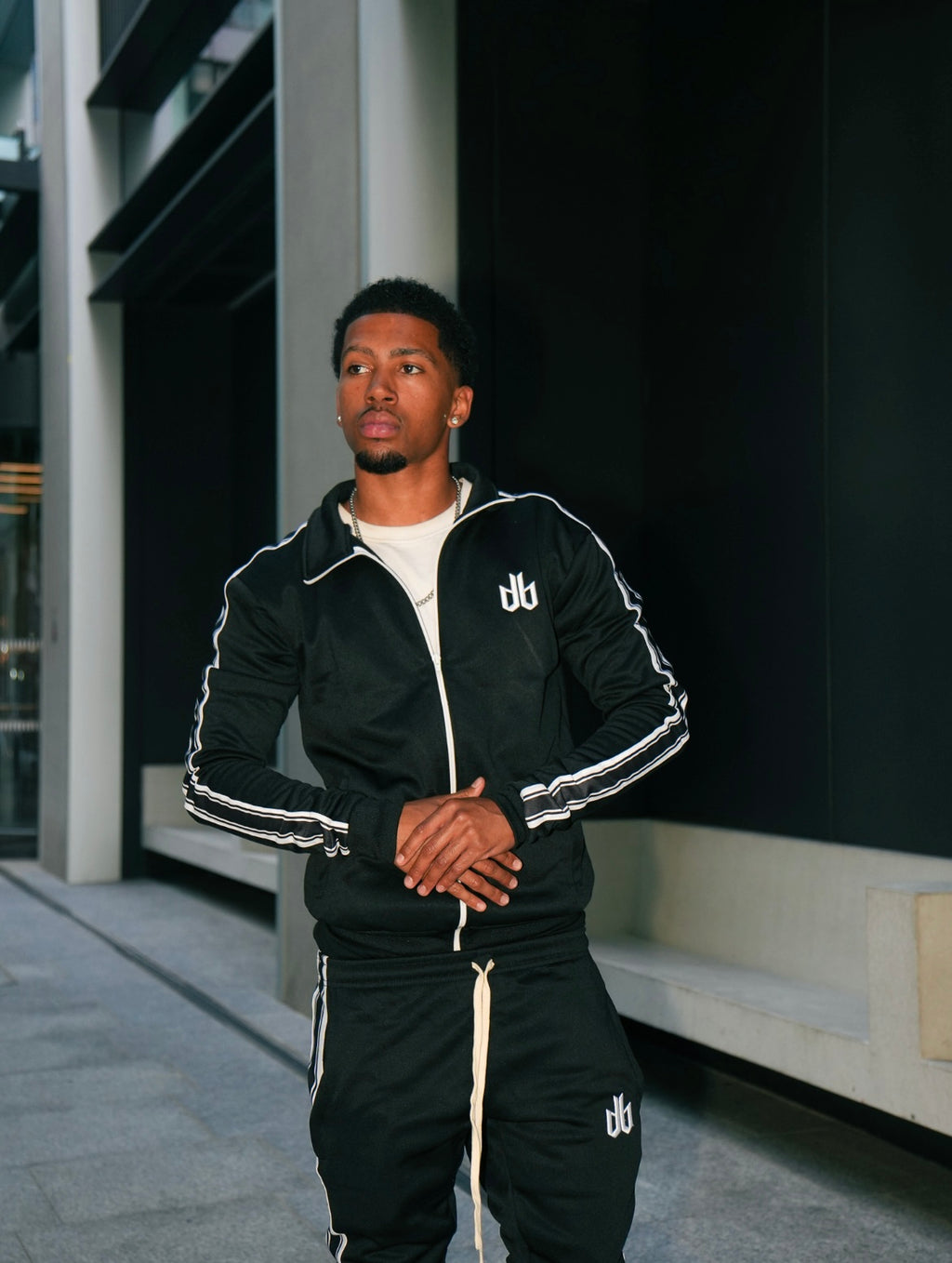 Black DB ICON Trackset Top